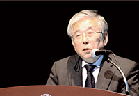 上野道雄 氏 福岡県医師会副会長/福岡東医療センター 名誉院長 上野道雄 氏 福岡県医師会副会長/福岡東医療センター 名誉院長